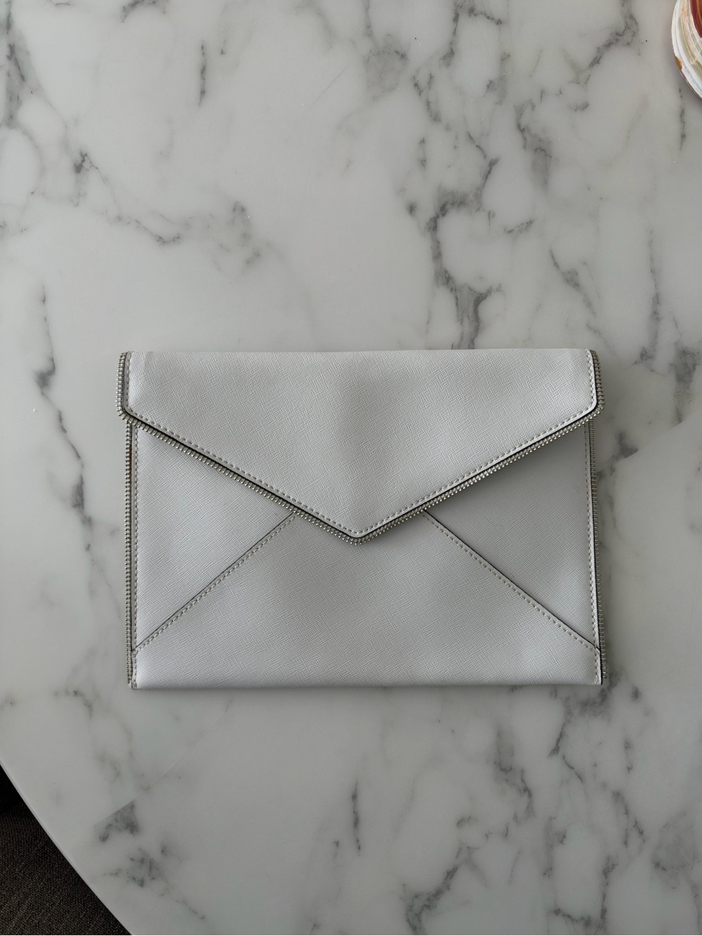 Rebecca Minkoff Women's Leo Clutch - White
